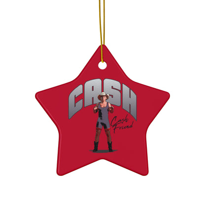 Cash Friend Ceramic Ornament