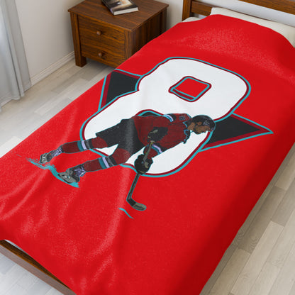 Tyler Barrow Velveteen Plush Blanket