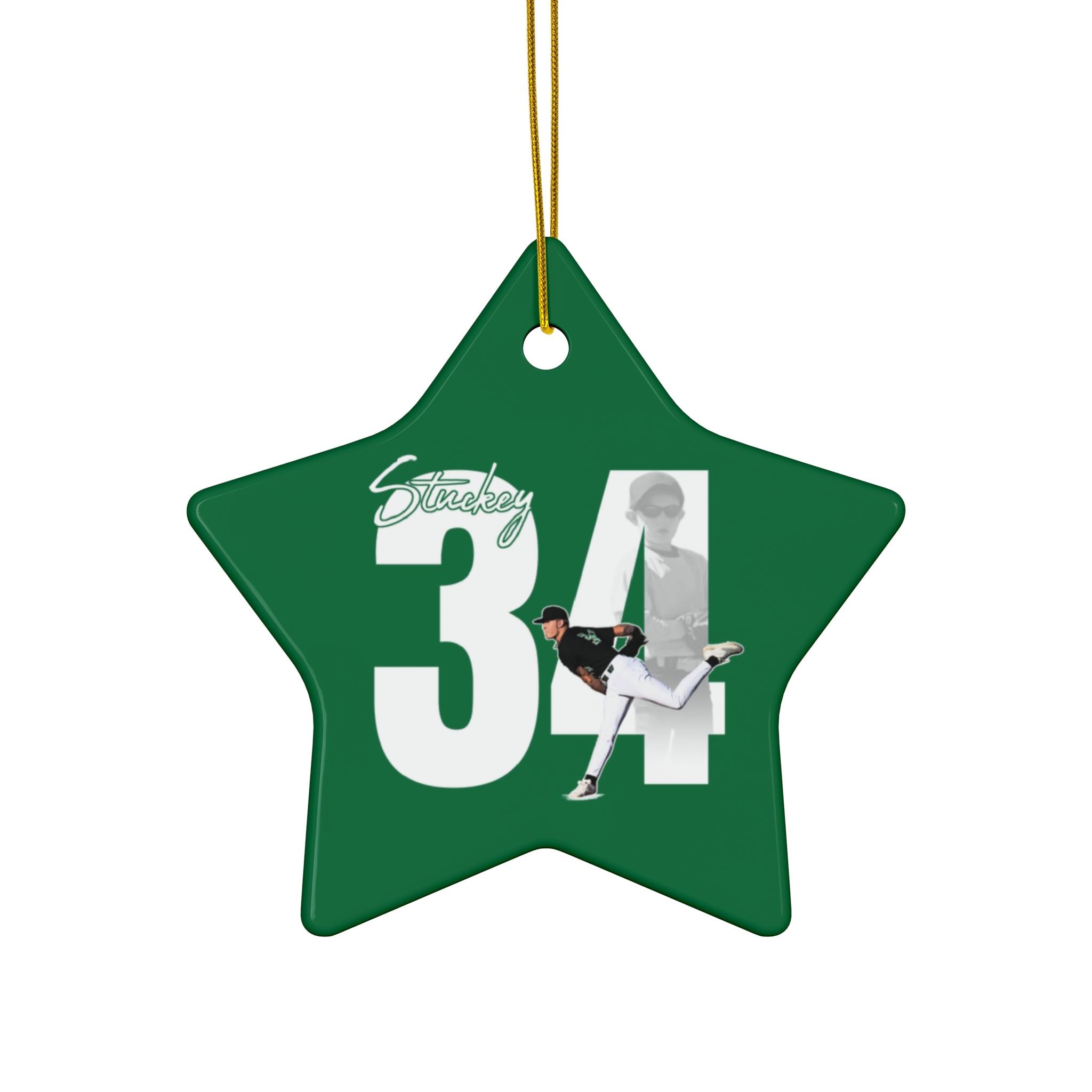 Gaige Stuckey Ceramic Ornament