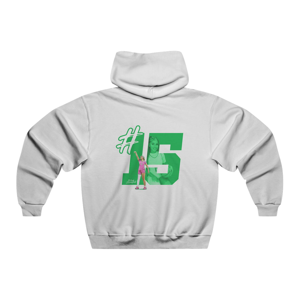Ni'Kiah Chesterfield Vintage Hoodie (Front + Back)