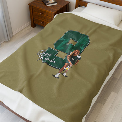 Grace Knowles Velveteen Plush Blanket