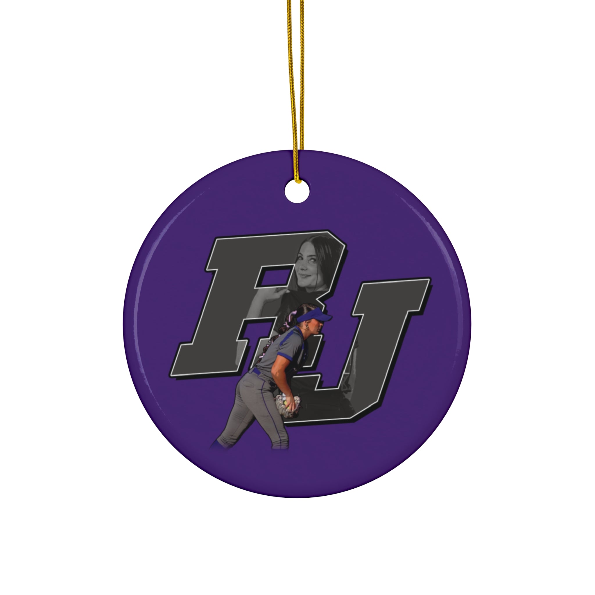 RJ Parra Ceramic Ornament