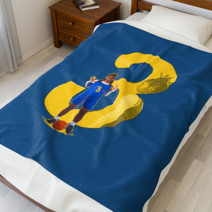 Jada Pleasant Velveteen Plush Blanket