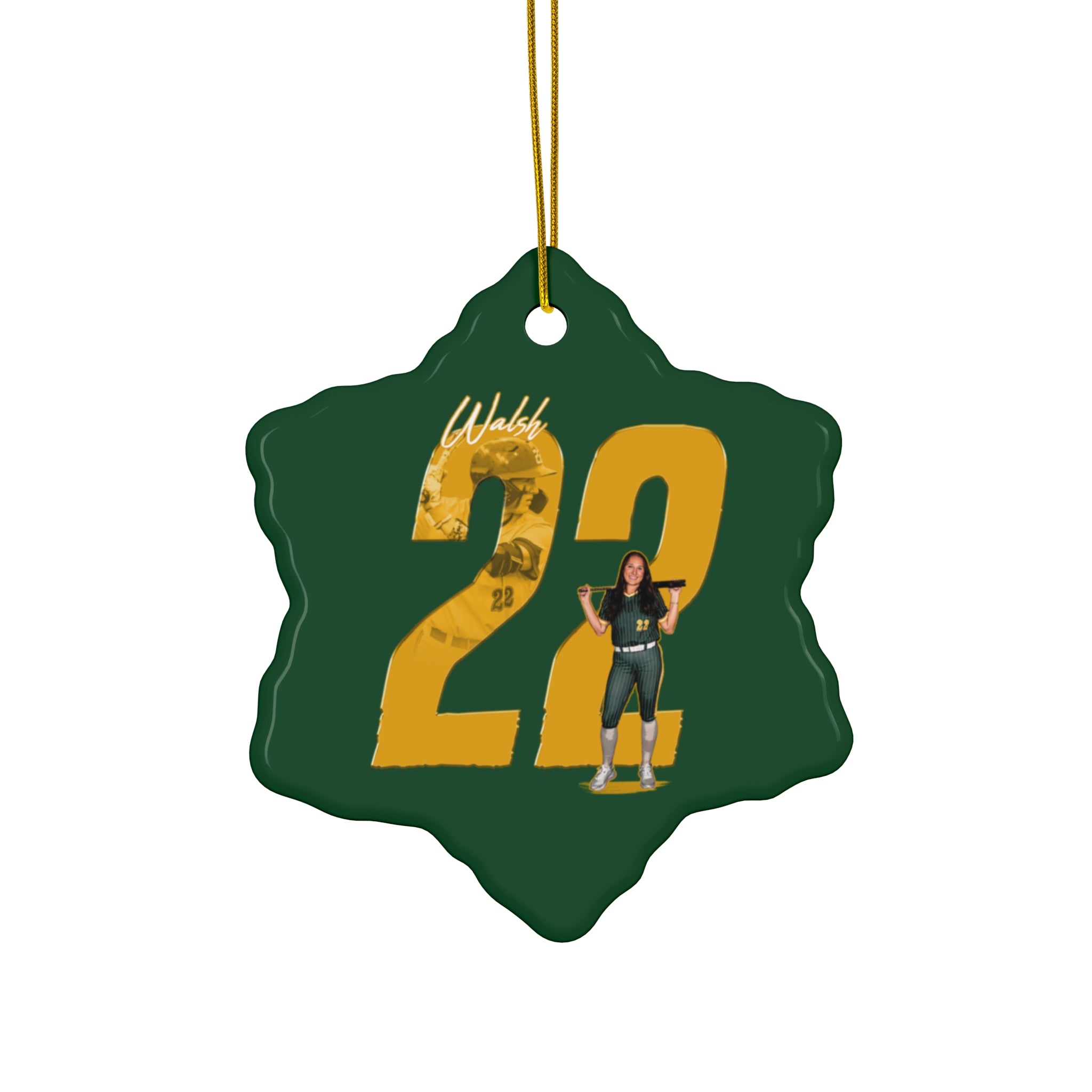 Blair Walsh Ceramic Ornament