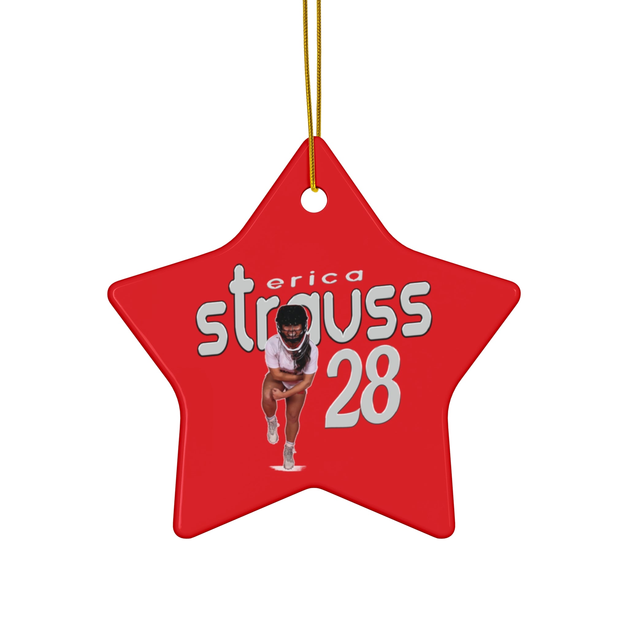 Erica Strauss Ceramic Ornament