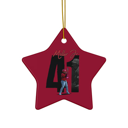 Kenny Miller Jr Ceramic Ornament