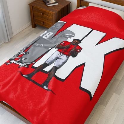 Messi Kalenda Velveteen Plush Blanket
