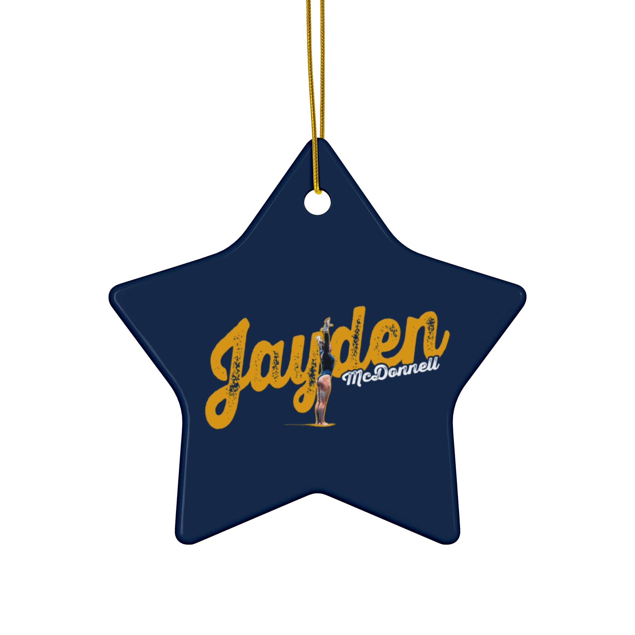 Jayden McDonnell Ceramic Ornament