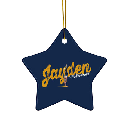 Jayden McDonnell Ceramic Ornament