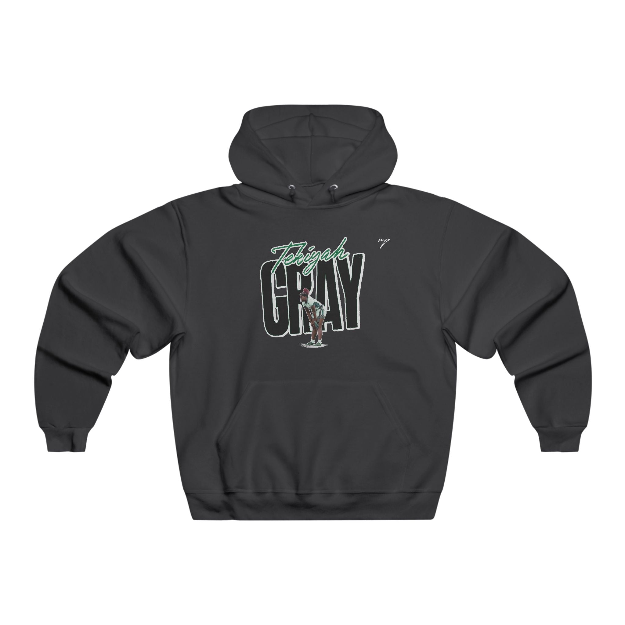 Tekiyah Gray Vintage Hoodie