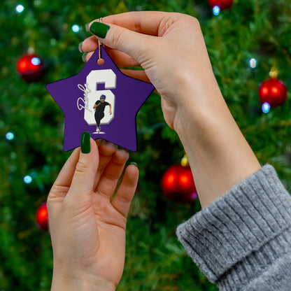 Izzy Rueda Ceramic Ornament