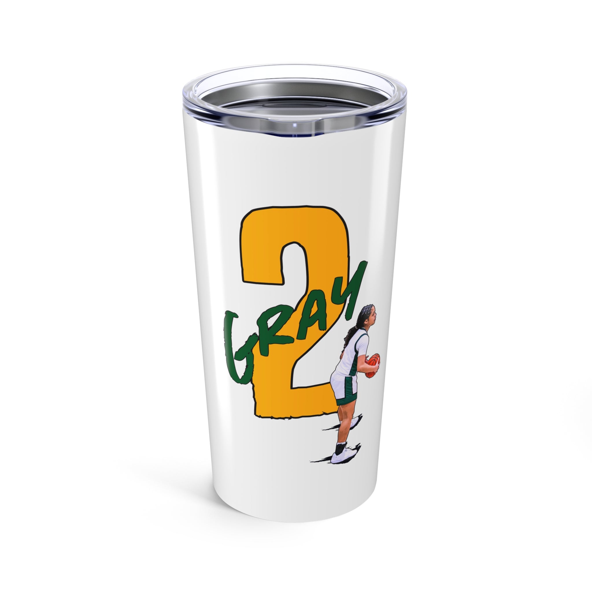 Aubriana Gray Tumbler Mug