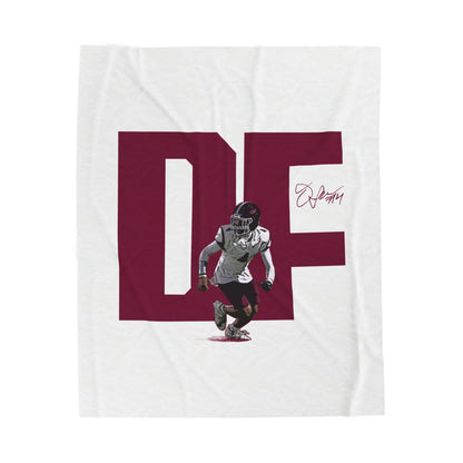 Dakota Flynn Velveteen Plush Blanket