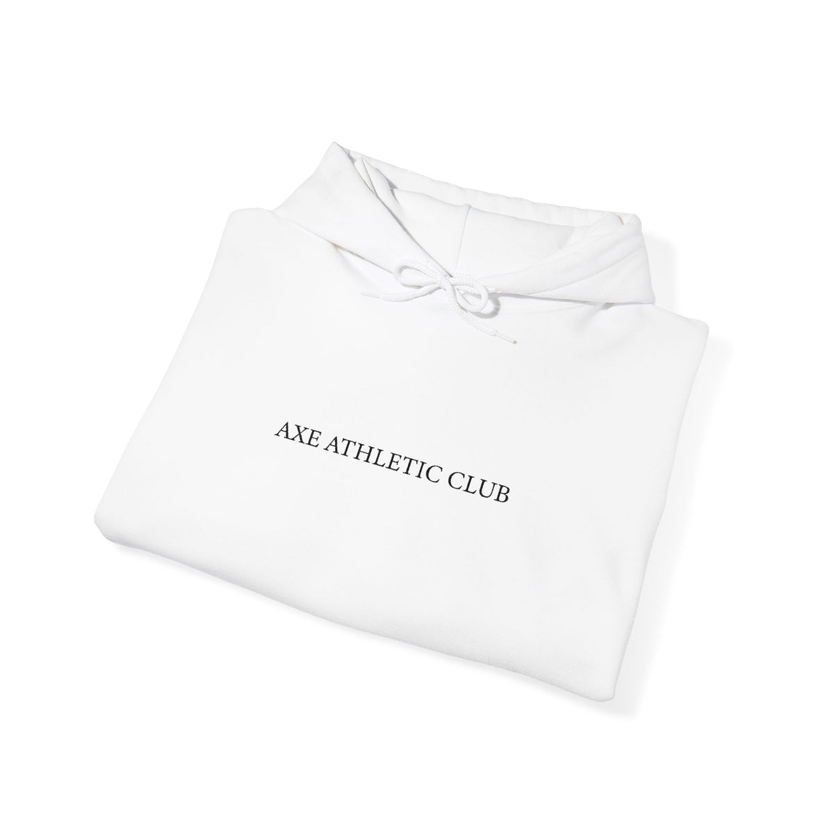 Axe Athletic Club Hoodie- White/Sand