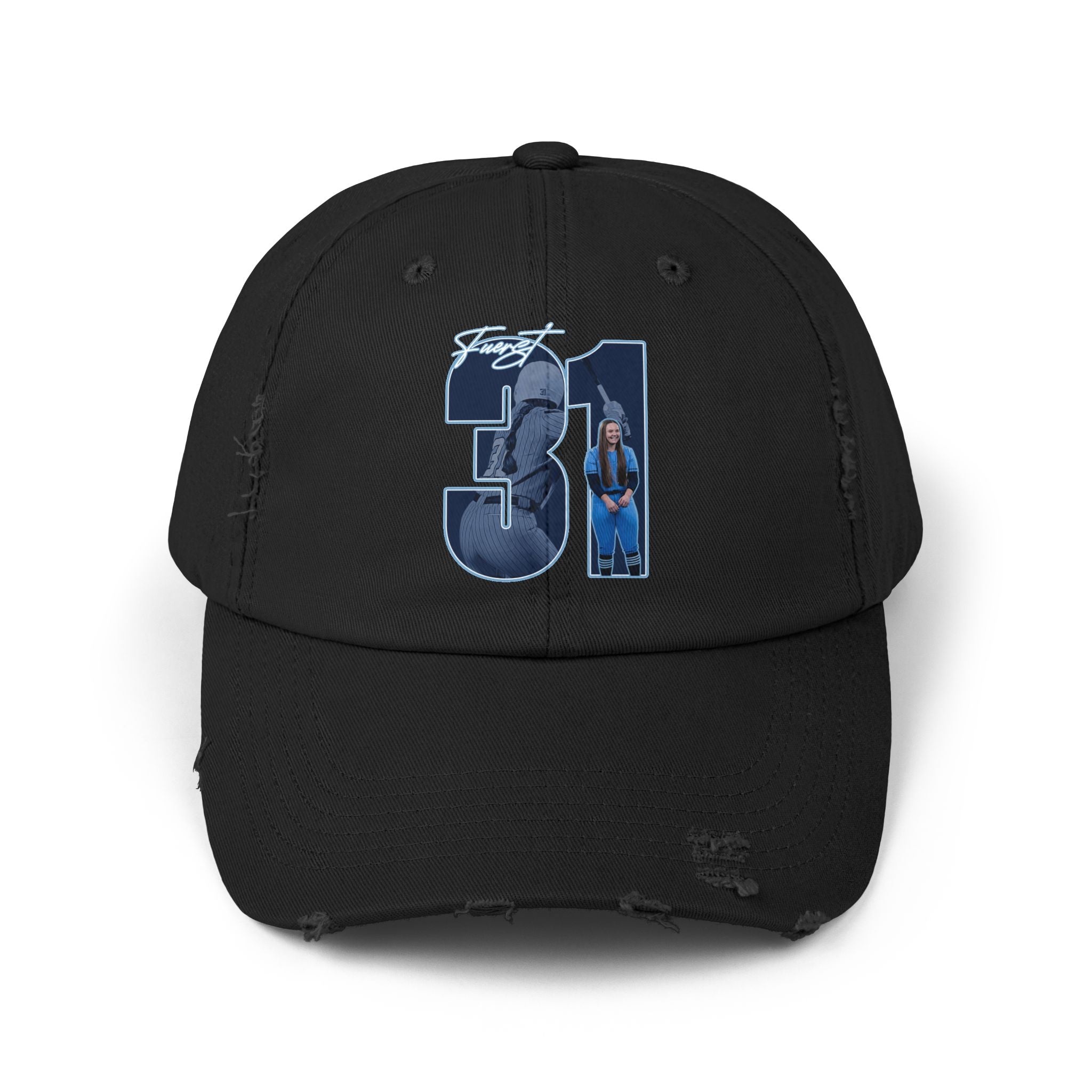 Rachael Fuerst Distressed Dad Cap