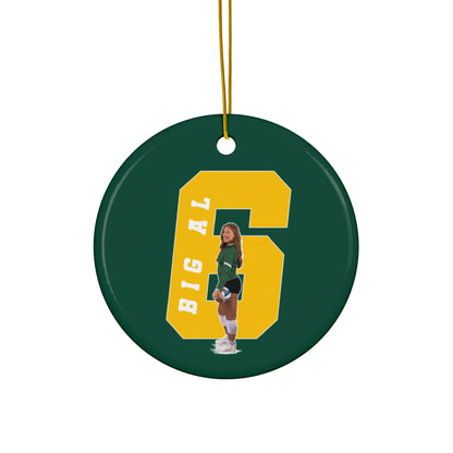Alex Newland Ceramic Ornament