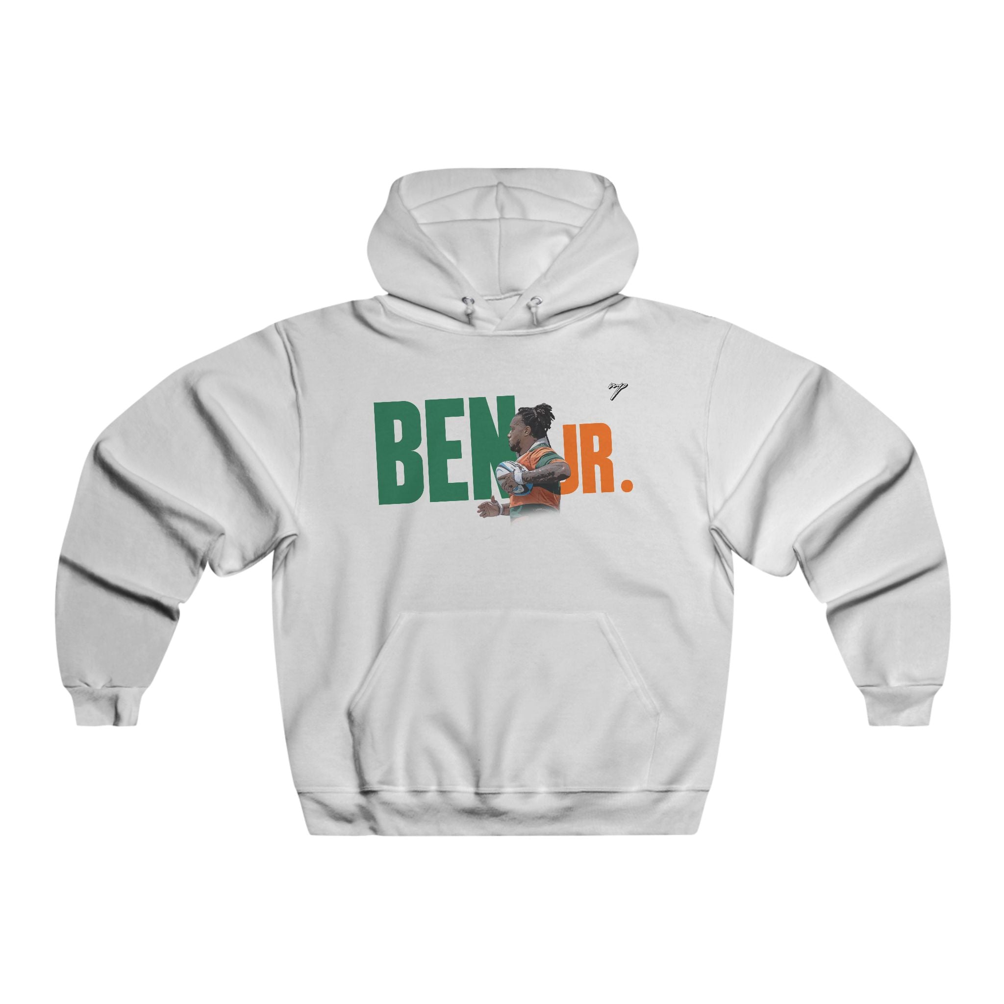 Bennie White Vintage Hoodie