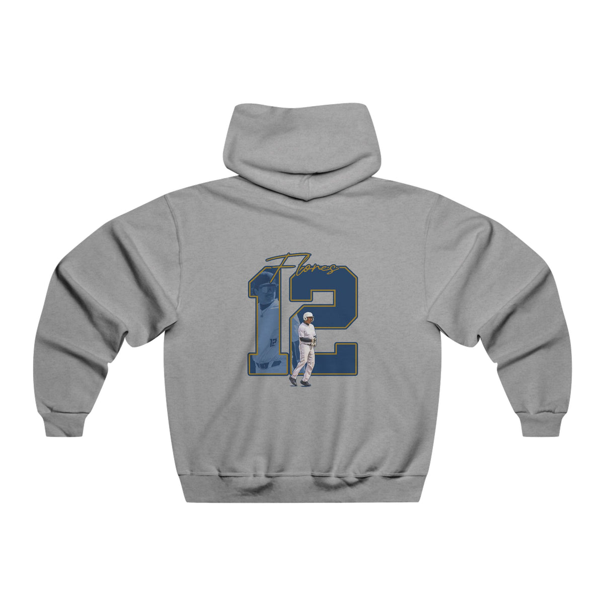 Mario Flores Vintage Hoodie (Front + Back)