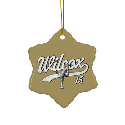 Izzy Wilcox Ceramic Ornament