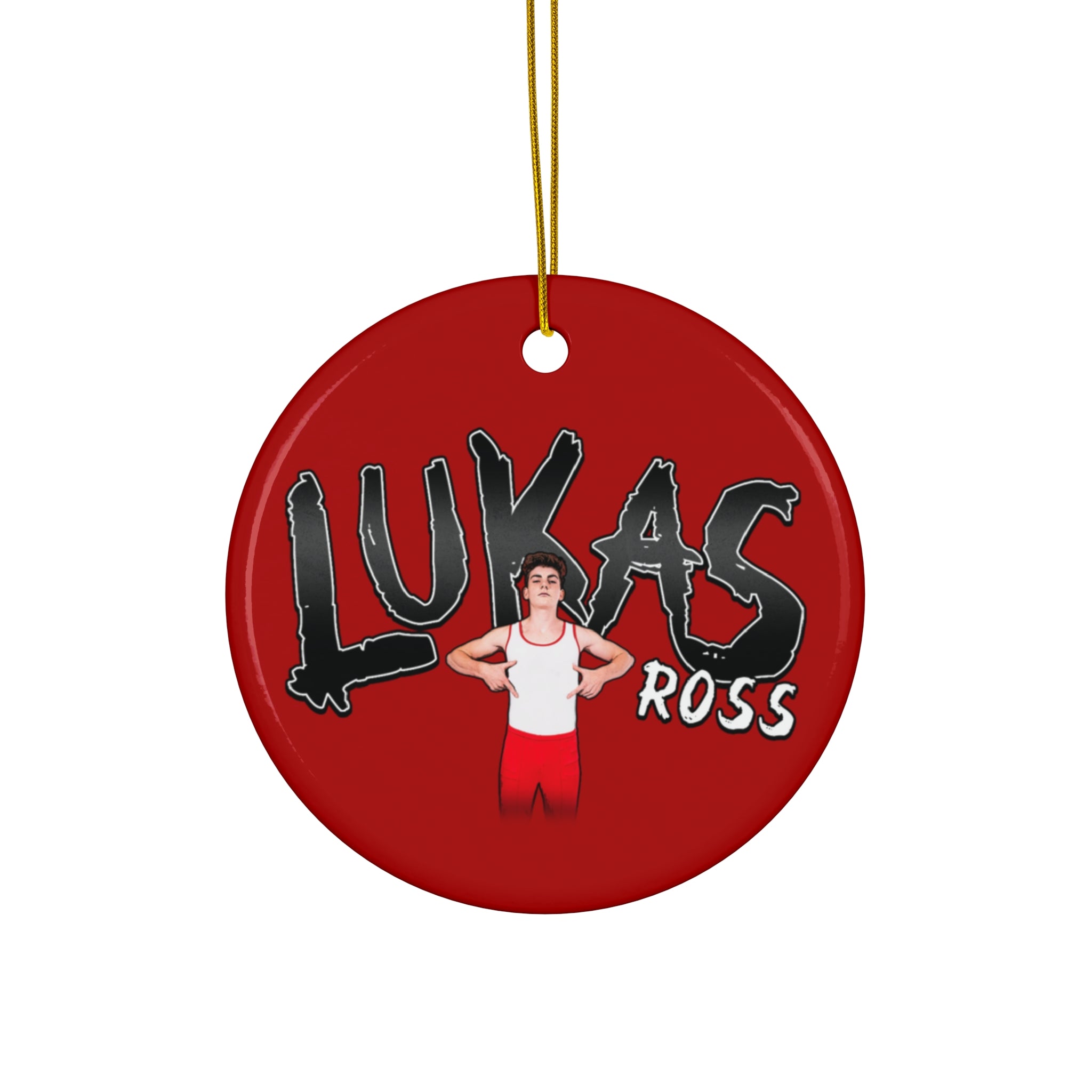Lukas Ross Ceramic Ornament