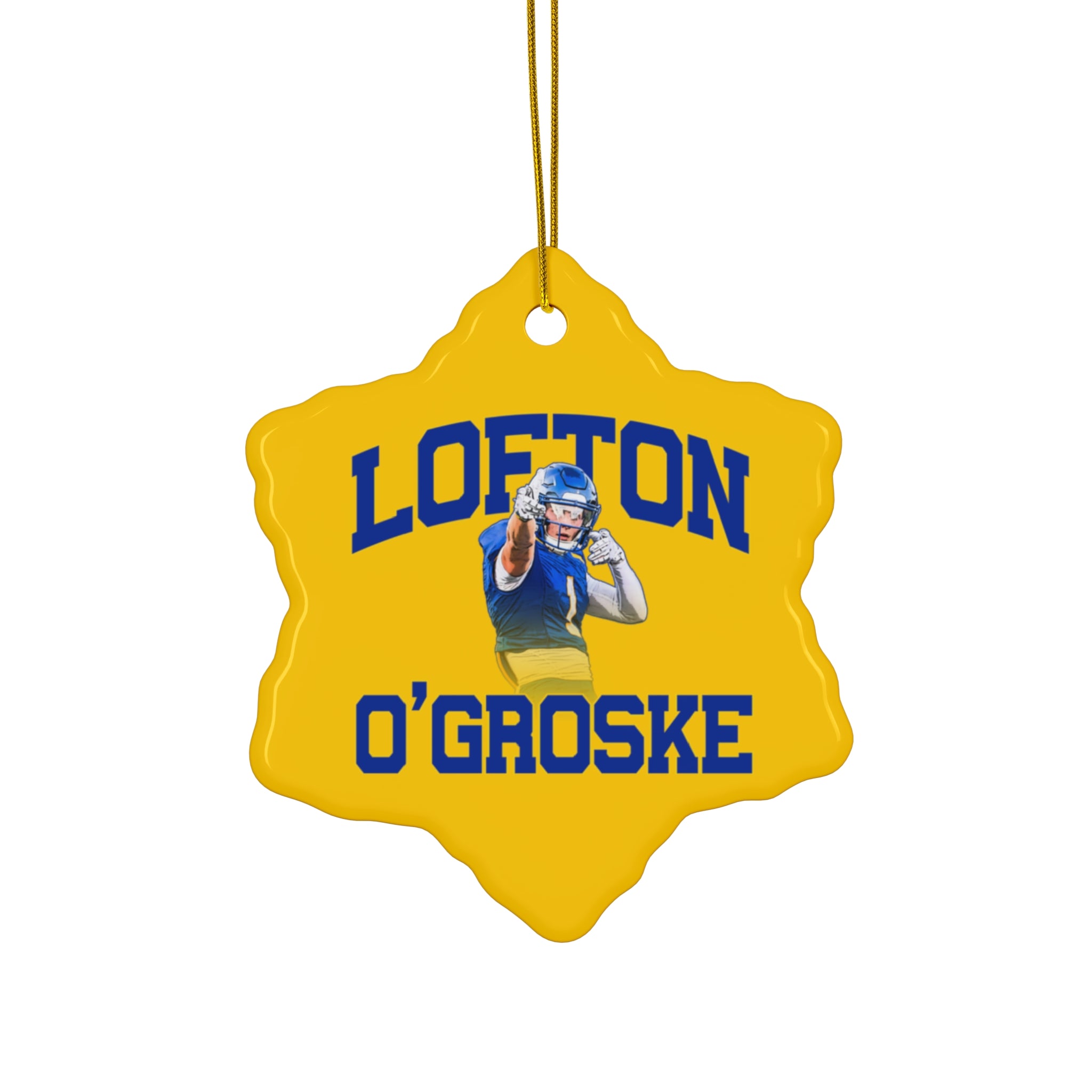 Lofton Ogroske Ceramic Ornament