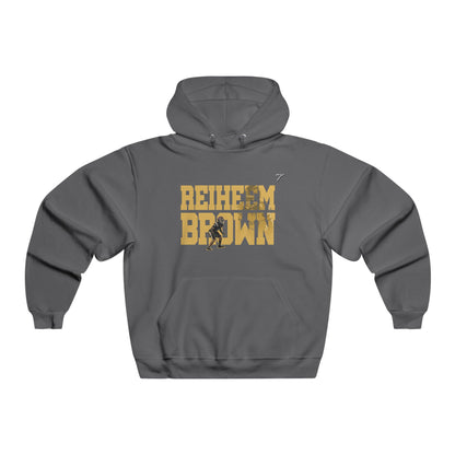 Reiheem Brown Vintage Hoodie