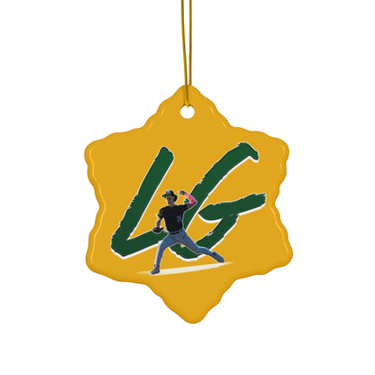 Logan Gruber Ceramic Ornament