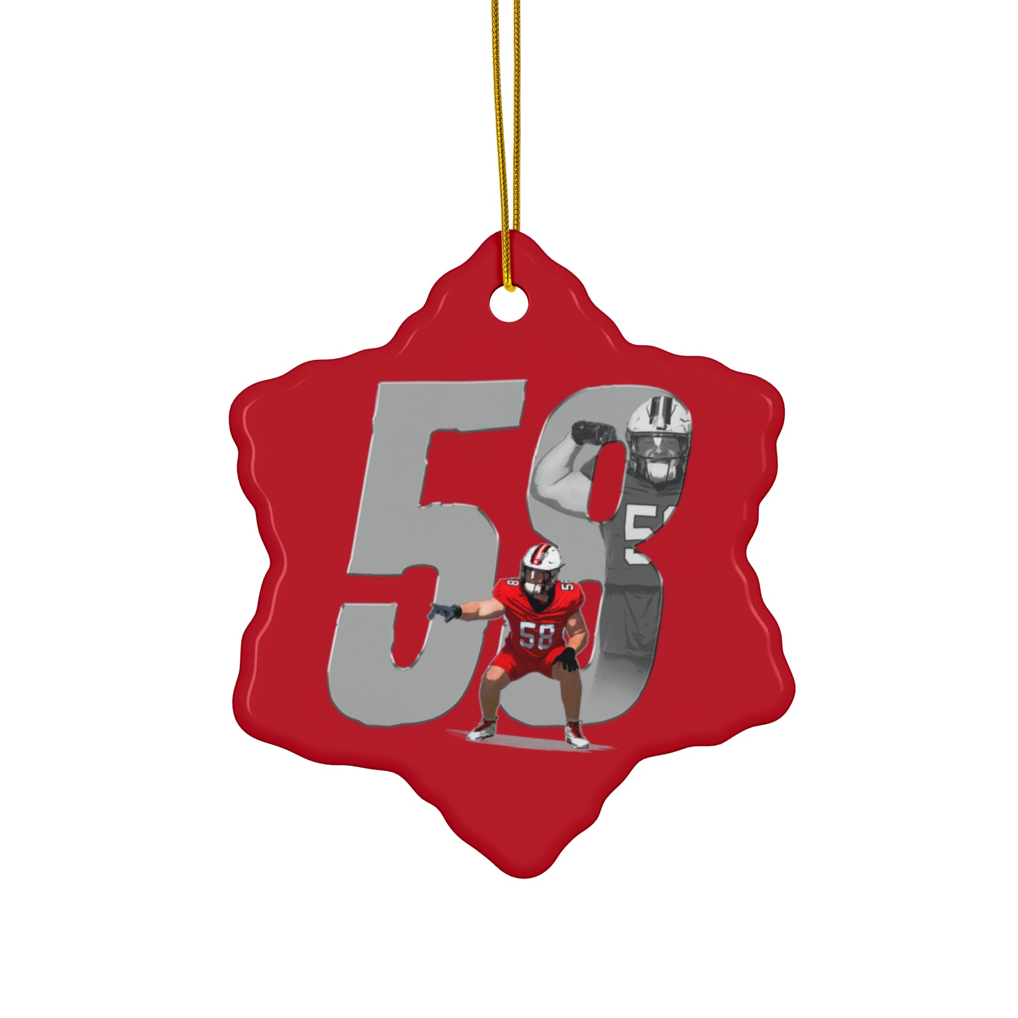 Hudson Dalton Ceramic Ornament