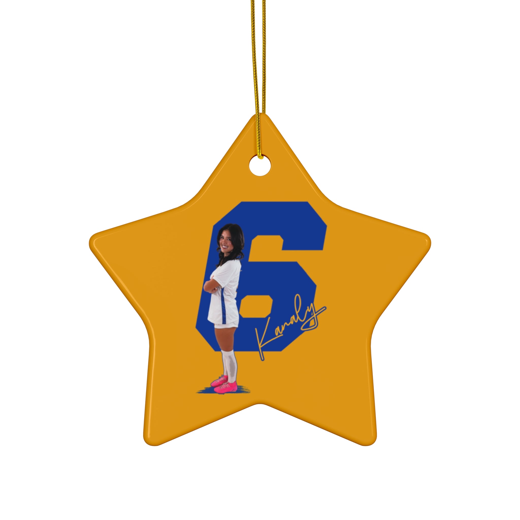 Kayla Kanaly Ceramic Ornament