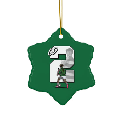 Caleb Drake Ceramic Ornament