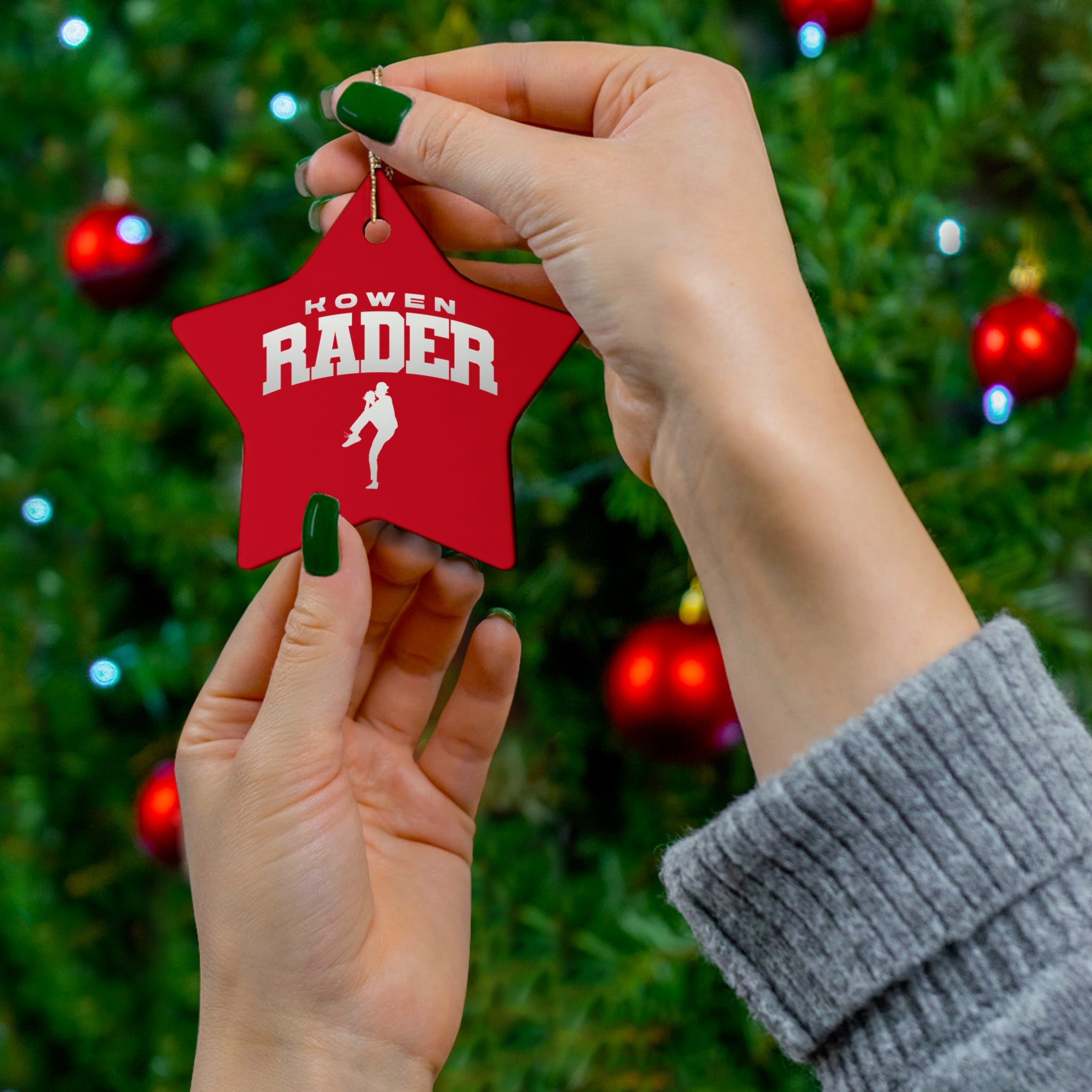 Kowen Rader Ceramic Ornament