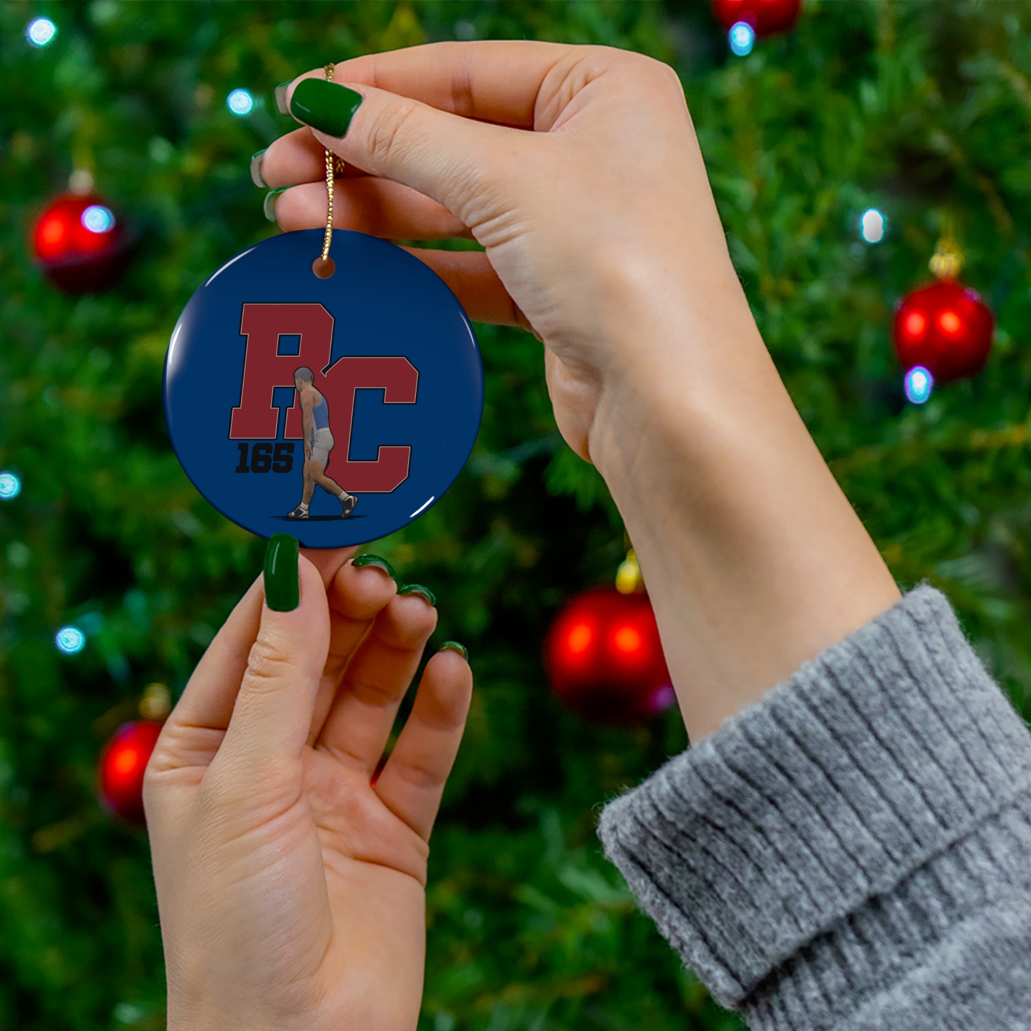 Roger Castillo Ceramic Ornament