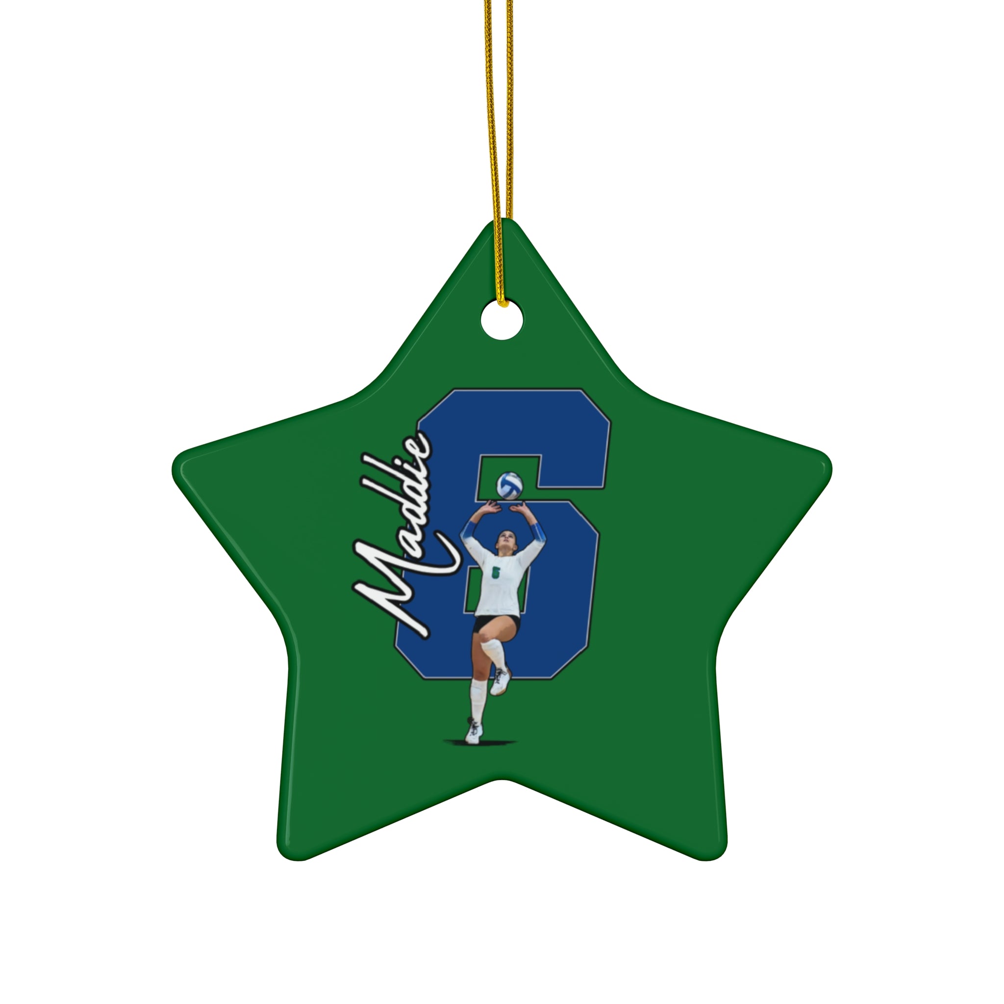 Maddie Mire Ceramic Ornament