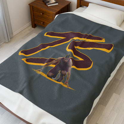 Timmy Snyder Velveteen Plush Blanket