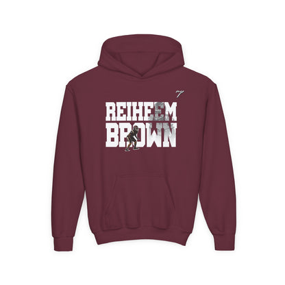 Reiheem Brown Youth Hoodie