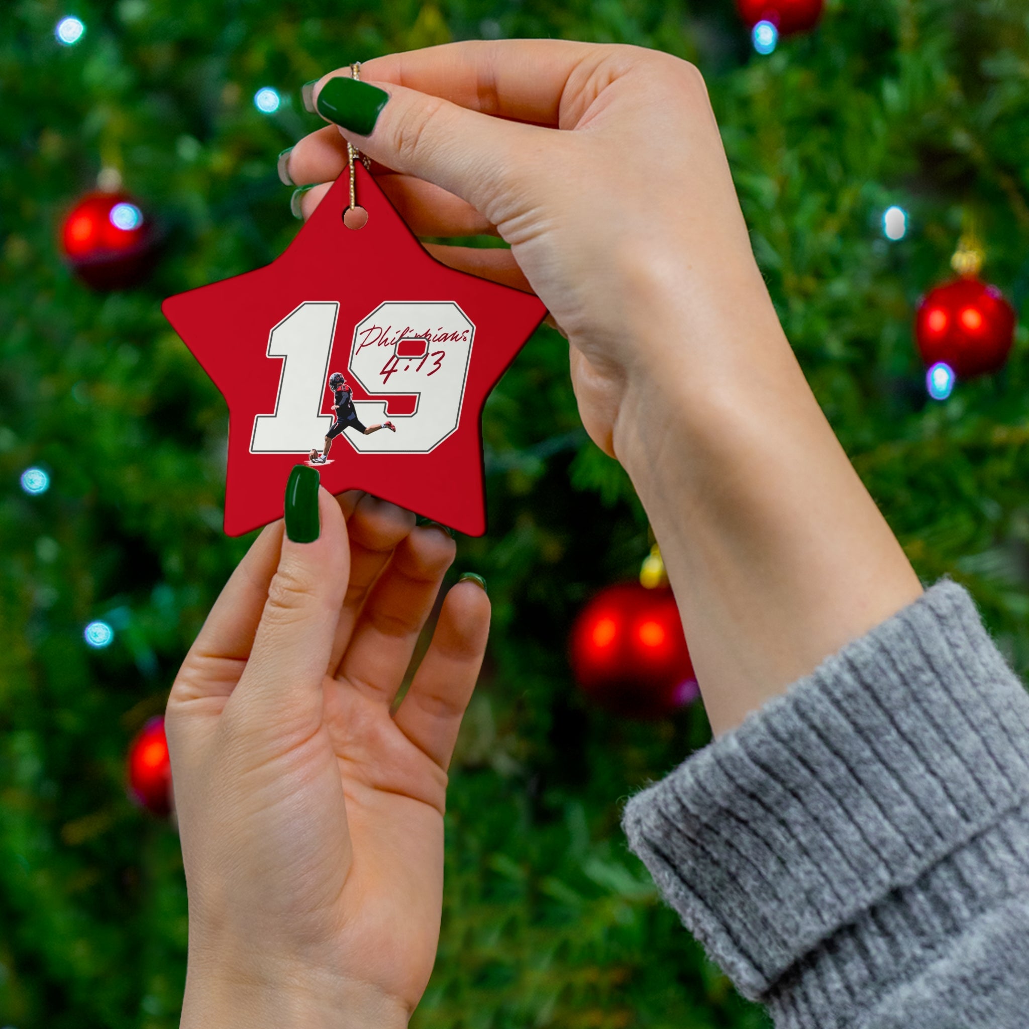 Mason Doman Ceramic Ornament