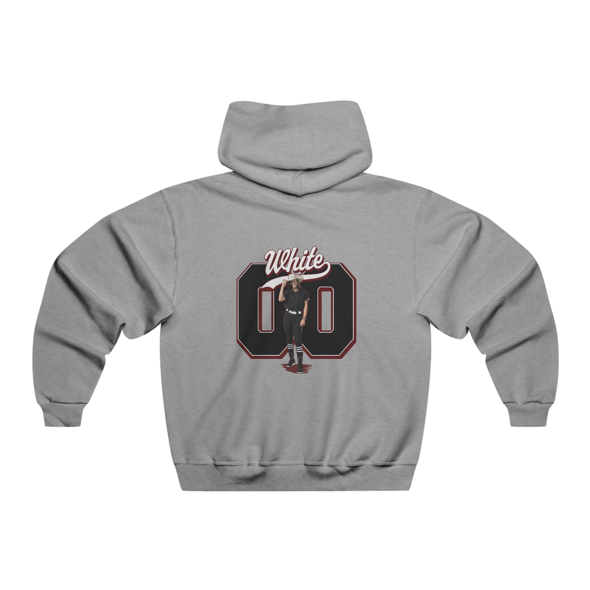 Piper White Vintage Hoodie