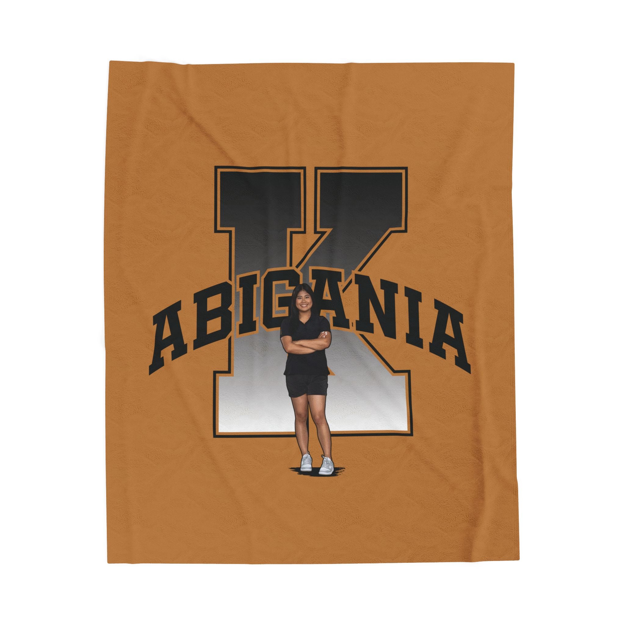 Katelyn Abigania Velveteen Plush Blanket