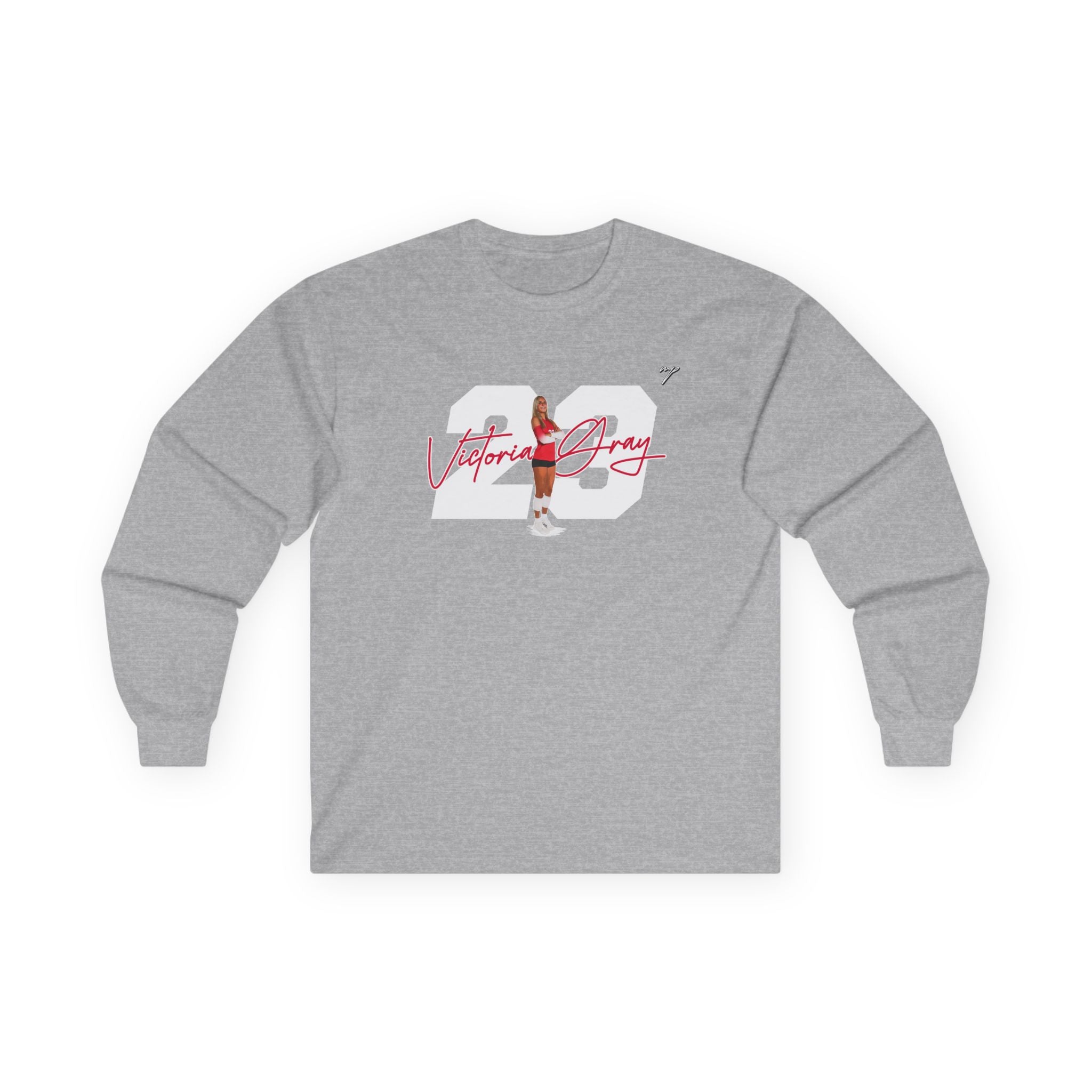 Victoria Gray Long Sleeve Tee