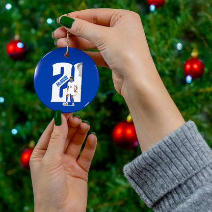 Jacksen McNeal Ceramic Ornament