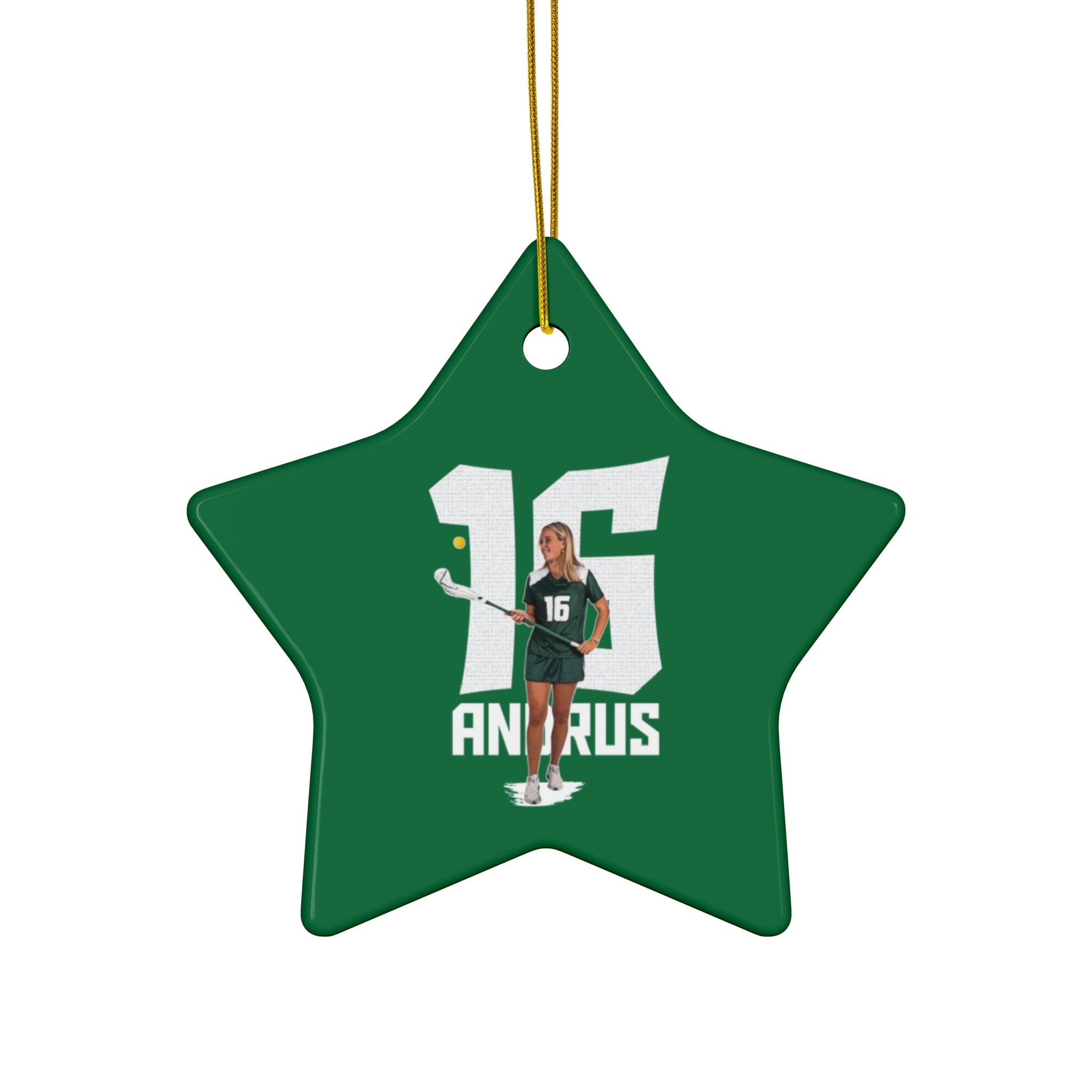 Olivia Andrus Ceramic Ornament