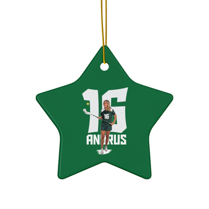 Olivia Andrus Ceramic Ornament