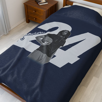 Tequavion Bennamon Velveteen Plush Blanket