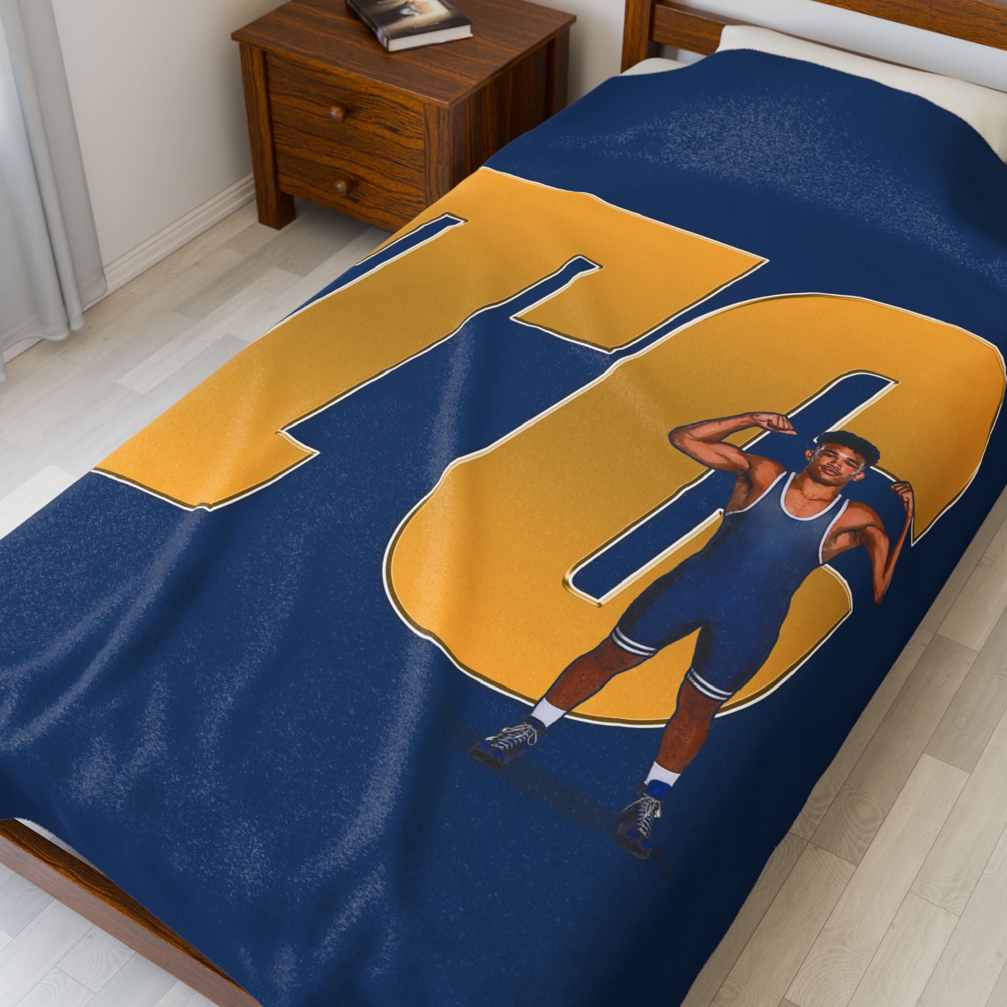 Tavian Camper Velveteen Plush Blanket