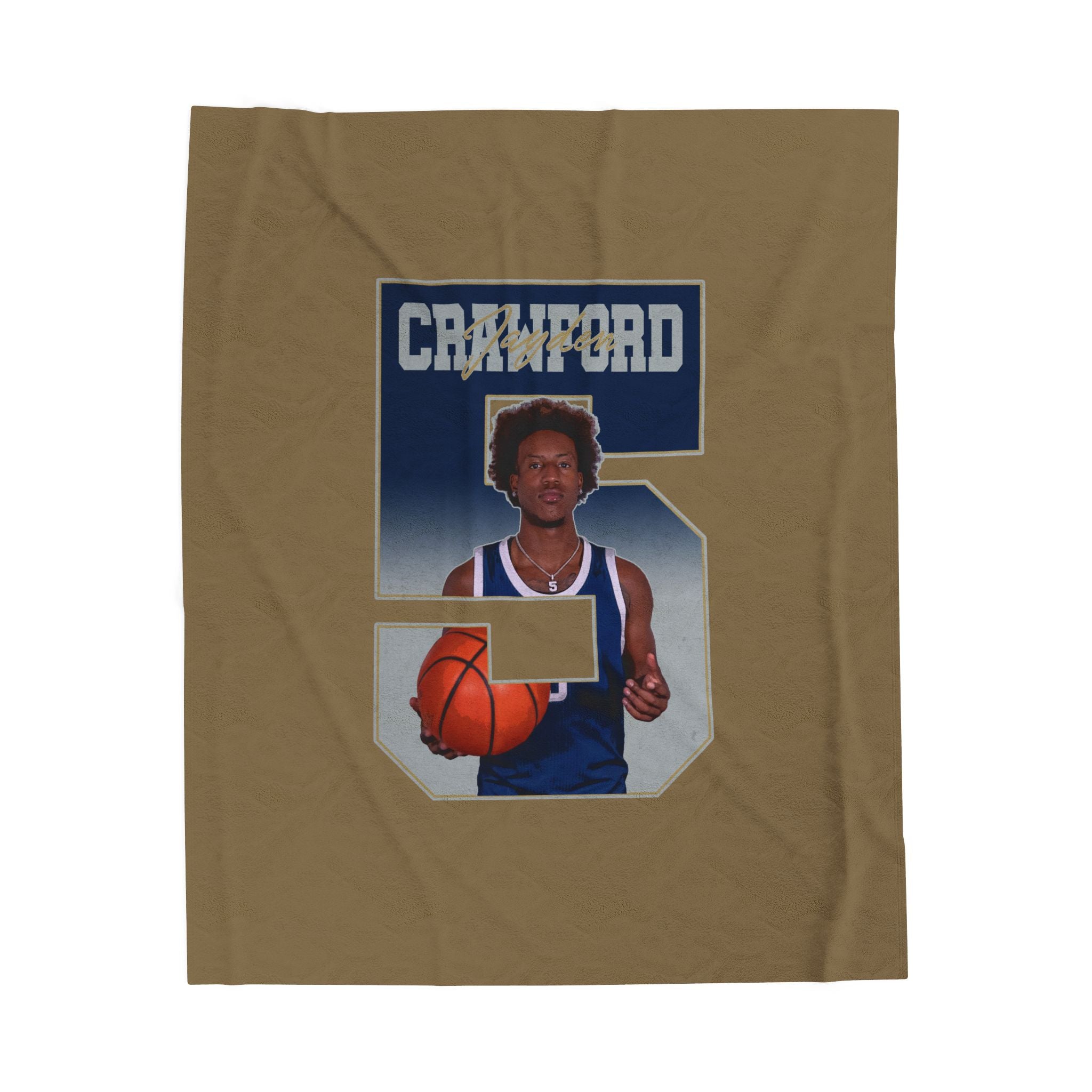 Jayden Crawford Velveteen Plush Blanket
