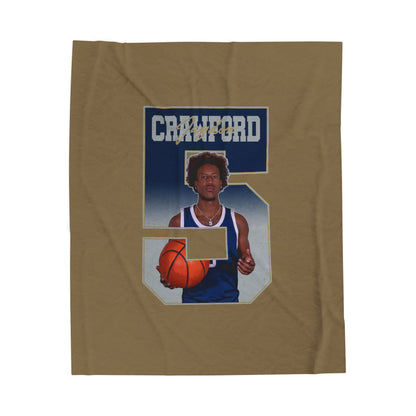 Jayden Crawford Velveteen Plush Blanket