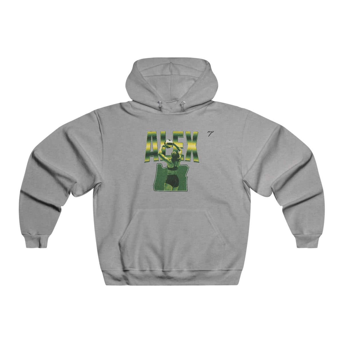 Alexandra Washington Vintage Hoodie (Front + Back)
