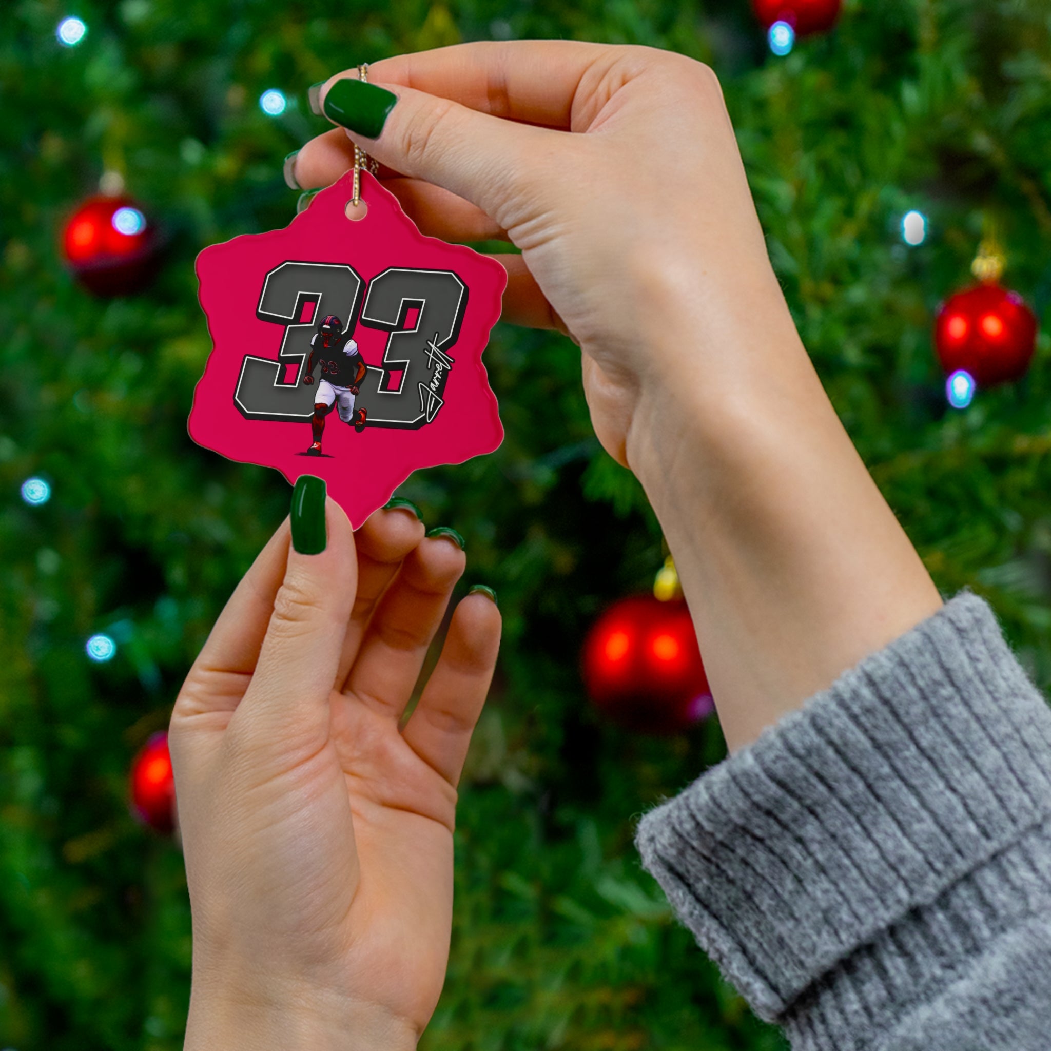 Noah Jarrett Ceramic Ornament