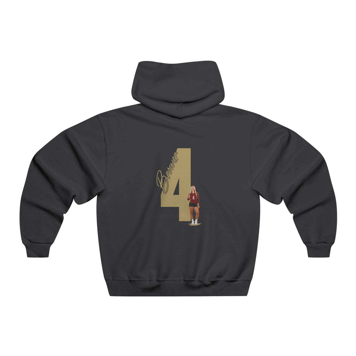 Casey Brower Vintage Hoodie (Front + Back)