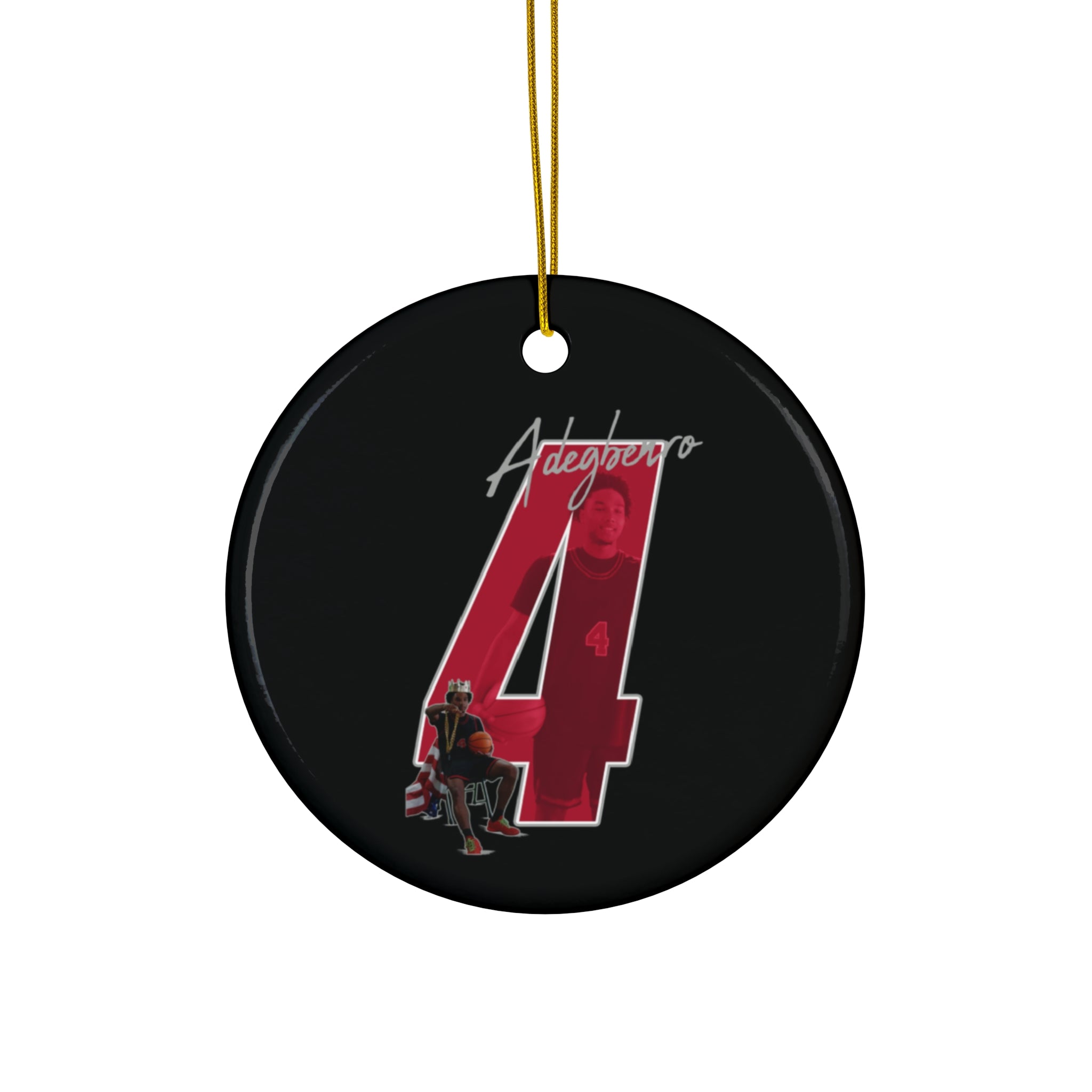 Elijah Adegbenro Ceramic Ornament